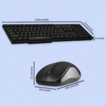 Zeb Companion 107 Wireless KeyBoard And Mouse Combo - Image 2