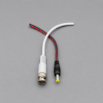 Premium BNC Video + DC Power Pigtail Connector for CCTV Cameras