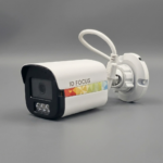 5MP IP CCTV Camera bullet ID Focus Gold Metal - Image 2