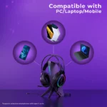 Zeb Blitz C Gaming Headphone with Multicolor Lights - Image 6