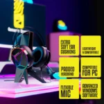 Zebronics Zeb Blitz Gaming Headphone with Multicolor Lights - Image 5
