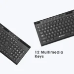 Zeb Companion 109 Wireless Keyboard and Mouse Combo - Image 8