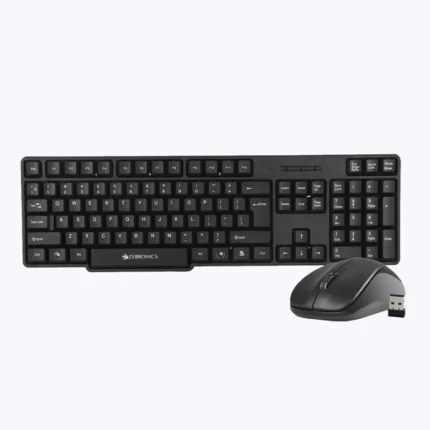 Zeb Companion 107 Wireless KeyBoard And Mouse Combo
