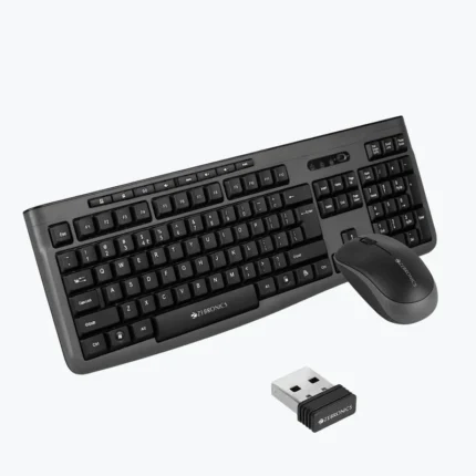 Zeb Companion 112 Wireless Keyboard and Mouse Combo