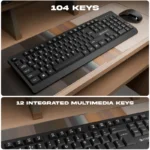Zeb Companion 116 Wireless Keyboard and Mouse Combo - Image 4