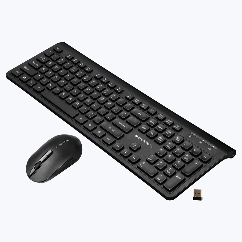 Zeb-Companion-130-black-pic1 Zeb Companion 130 Wireless Keyboard and Mouse Combo - Image 1
