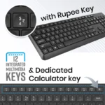 Zeb Companion 200 Wireless Keyboard and Mouse Combo - Image 8