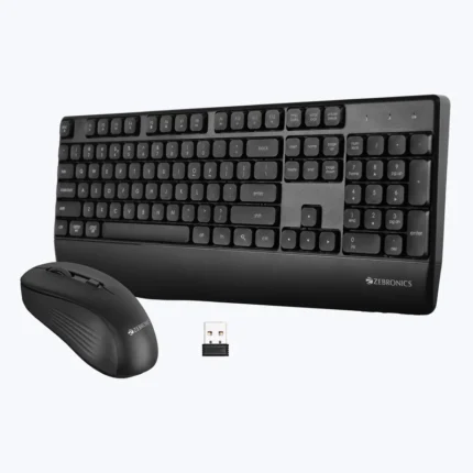 Zebronics Zeb-Companion 202 Wireless Keyboard and Mouse Combo