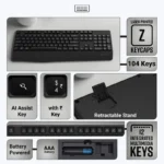 Zebronics Zeb-Companion 202 Wireless Keyboard and Mouse Combo - Image 4