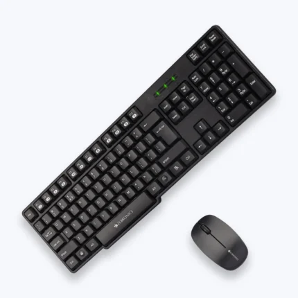Zeb Companion 115 Wireless Keyboard and Mouse Combo