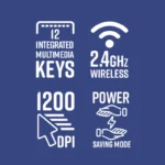 Zeb Companion 115 Wireless Keyboard and Mouse Combo - Image 14