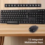 Zeb Companion 115 Wireless Keyboard and Mouse Combo - Image 7