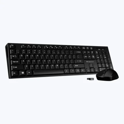 Zeb Companion 304 Wireless Keyboard and Mouse Combo