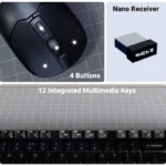 Zeb Companion 304 Wireless Keyboard and Mouse Combo - Image 9