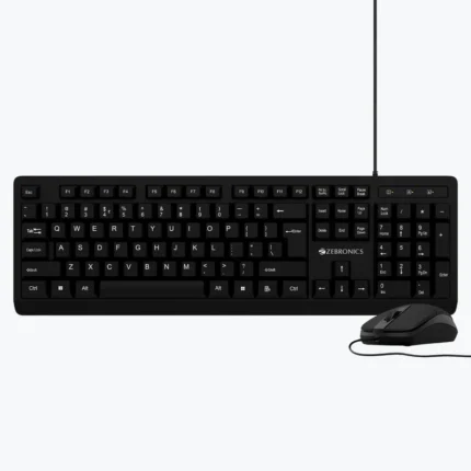 Zeb Judwaa 950 Wired Keyboard And Mouse Combo