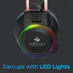 Zeb Jet Pro Gaming Headphone with Multicolor Lights - Image 6
