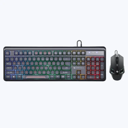 Zeb Combat Wired Keyboard and Mouse Combo