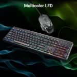 Zeb Combat Wired Keyboard and Mouse Combo - Image 4