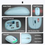 Zeb Companion 104 Wireless Keyboard and Mouse Combo - Image 10