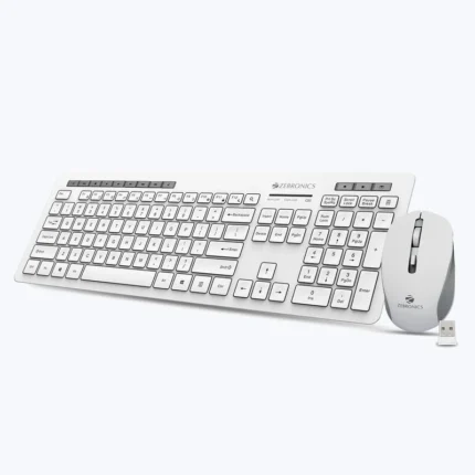 Zeb Companion 500 Wireless Keyboard and Mouse Combo
