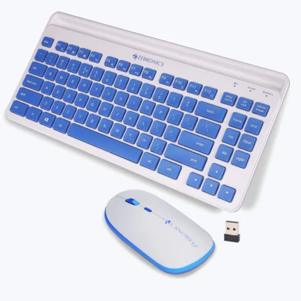 Zeb Companion 114 Wireless Keyboard and Mouse Combo