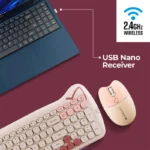 Zeb Companion 303 Wireless keyboard and Mouse combo - Image 4
