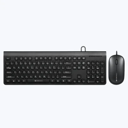 Zeb Judwaa 880 Wired Keyboard and Mouse Combo
