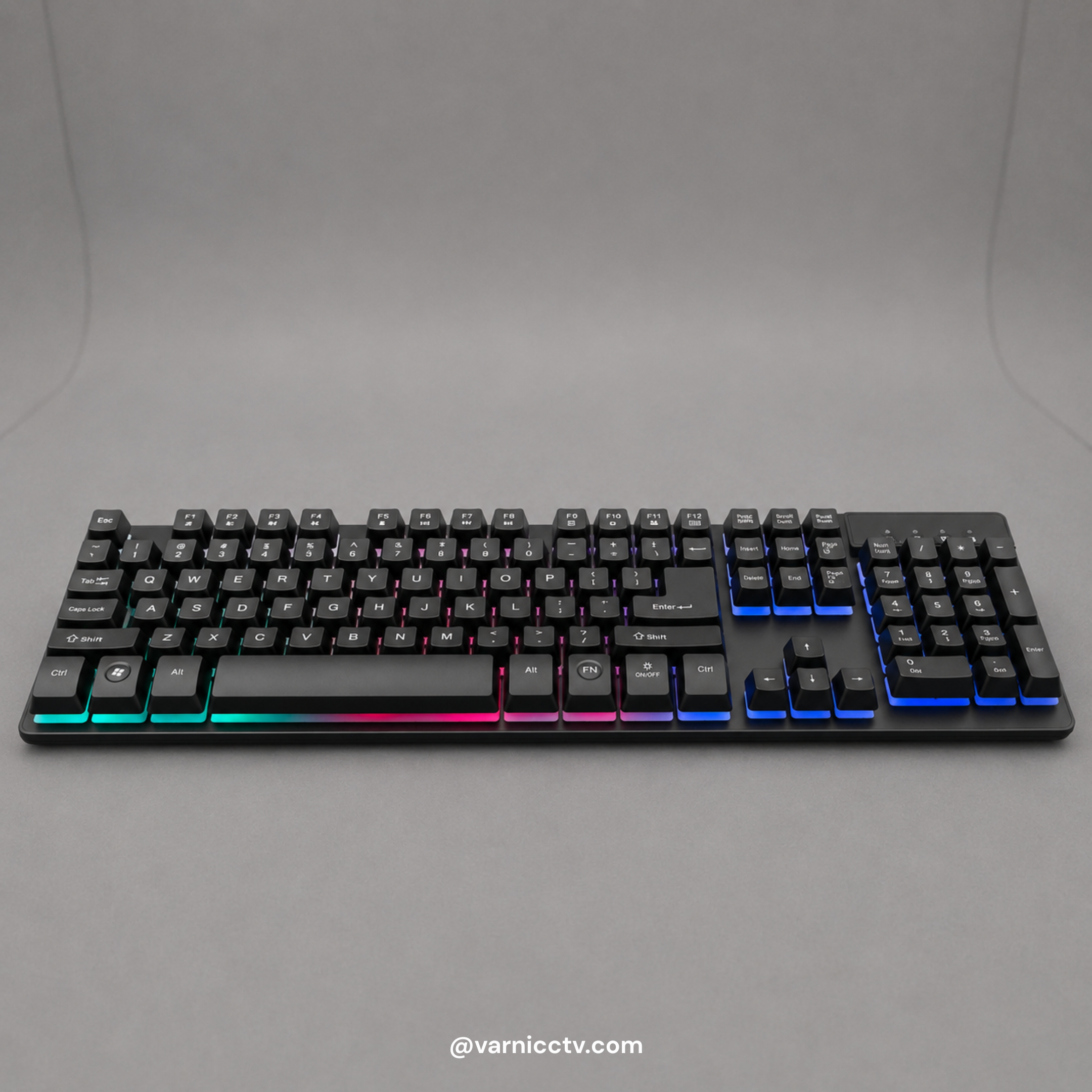 1 LED Backlight Keyboard ZYG-800 RGB - Image 1