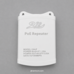 104JF Multi-Port PoE Repeater & Extender | 10/100Mbps Ethernet Port Signal Booster | 44V-57V Power Input/Output for IP CCTV Cameras & Access Points