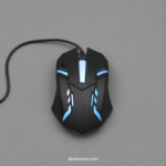S028 Wired Gaming Mouse with LED Backlight | Ergonomic Optical USB Wired Mouse with High-Precision Tracking & Durable Switches for PC Gamers & Office Use - Image 3
