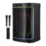 SoundPro 410 Wireless BT Party Speaker with Bluetooth, RGB Lights, USB Playback, FM Radio & Deep Bass Sound