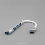 Premium 4-Port USB 3.0 High-Speed Aluminium Hub