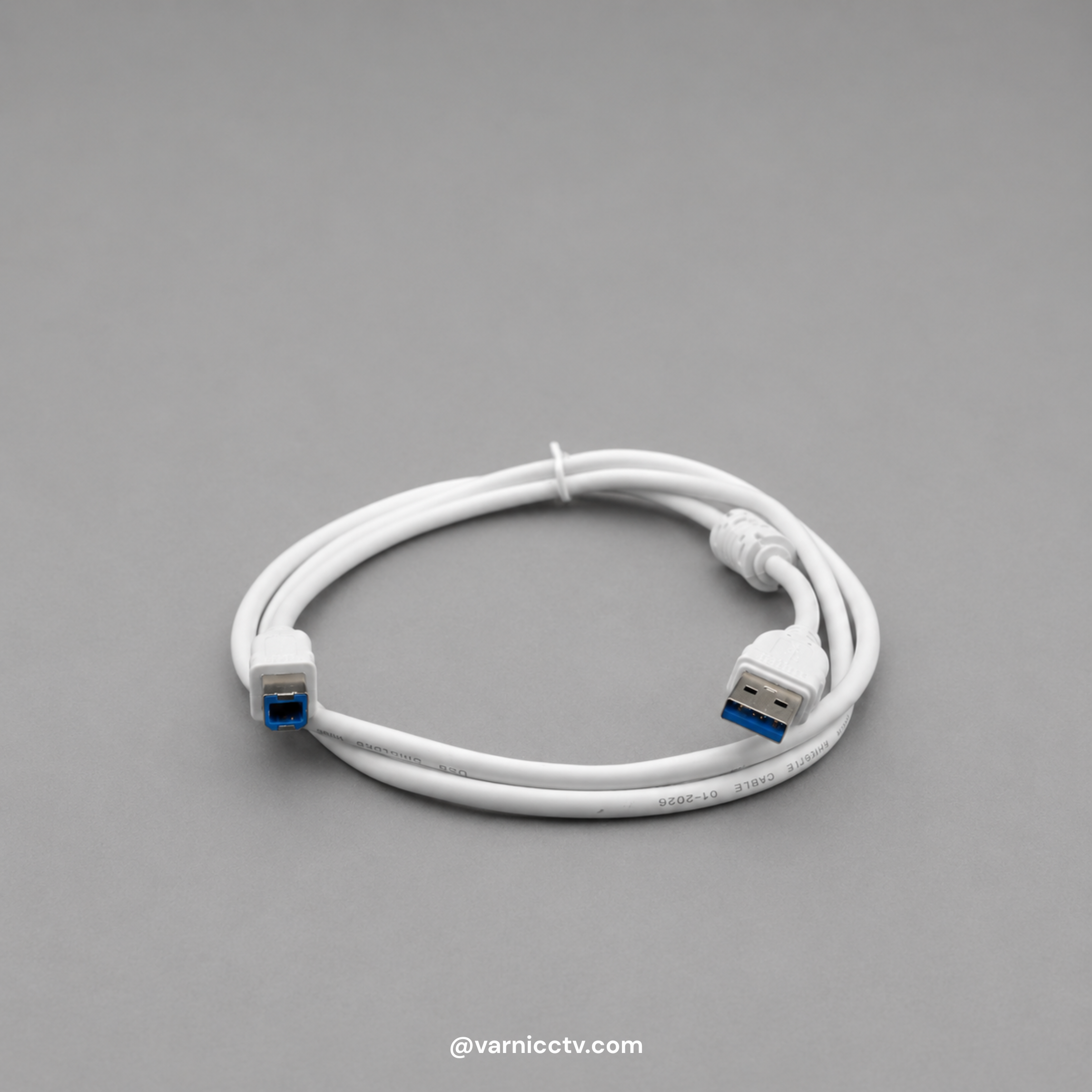 2 High-Speed USB 3.0 Printer Cable (Type A Male to Type B Male) | Premium Shielded Data Sync Cord for Laptops, Desktop PCs, Printers, Scanners & Fax Machines - Image 1