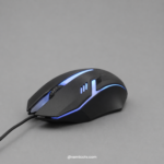 S028 Wired Gaming Mouse with LED Backlight | Ergonomic Optical USB Wired Mouse with High-Precision Tracking & Durable Switches for PC Gamers & Office Use