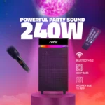 SoundMax 1501 Wireless BT Party Speaker with Bluetooth, USB, FM Radio, RGB Lights & Deep Bass - Image 2