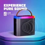 SoundMax 600 Wireless BT Speaker with Powerful Deep Bass, RGB LED Lights, Bluetooth Connectivity & Rechargeable Battery - Image 2