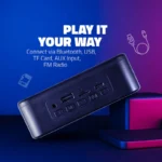 SoundMax 700 Wireless BT Speaker with Powerful Deep Bass, RGB LED Lights, Bluetooth Connectivity & Rechargeable Battery - Image 2