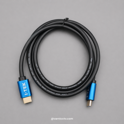 I-TEK Premium High-Speed HDMI to USB Type-C Cable – 4K@60Hz Ultra HD, Heavy-Duty Shielded Cable with Aluminum Blue Shell & Gold-Plated Connectors