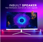 Consistent 23.8" Full HD Monitor with HDMI & Speakers – White - Image 4