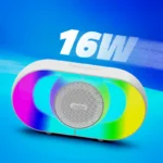 BT101 Wireless BT Speaker with Powerful Bass, Bluetooth Connectivity, FM Radio & Rechargeable Battery - Image 3