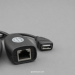High-Performance USB to RJ45 RJ-45 Extension Adapter Set (Up to 150ft) - Image 4