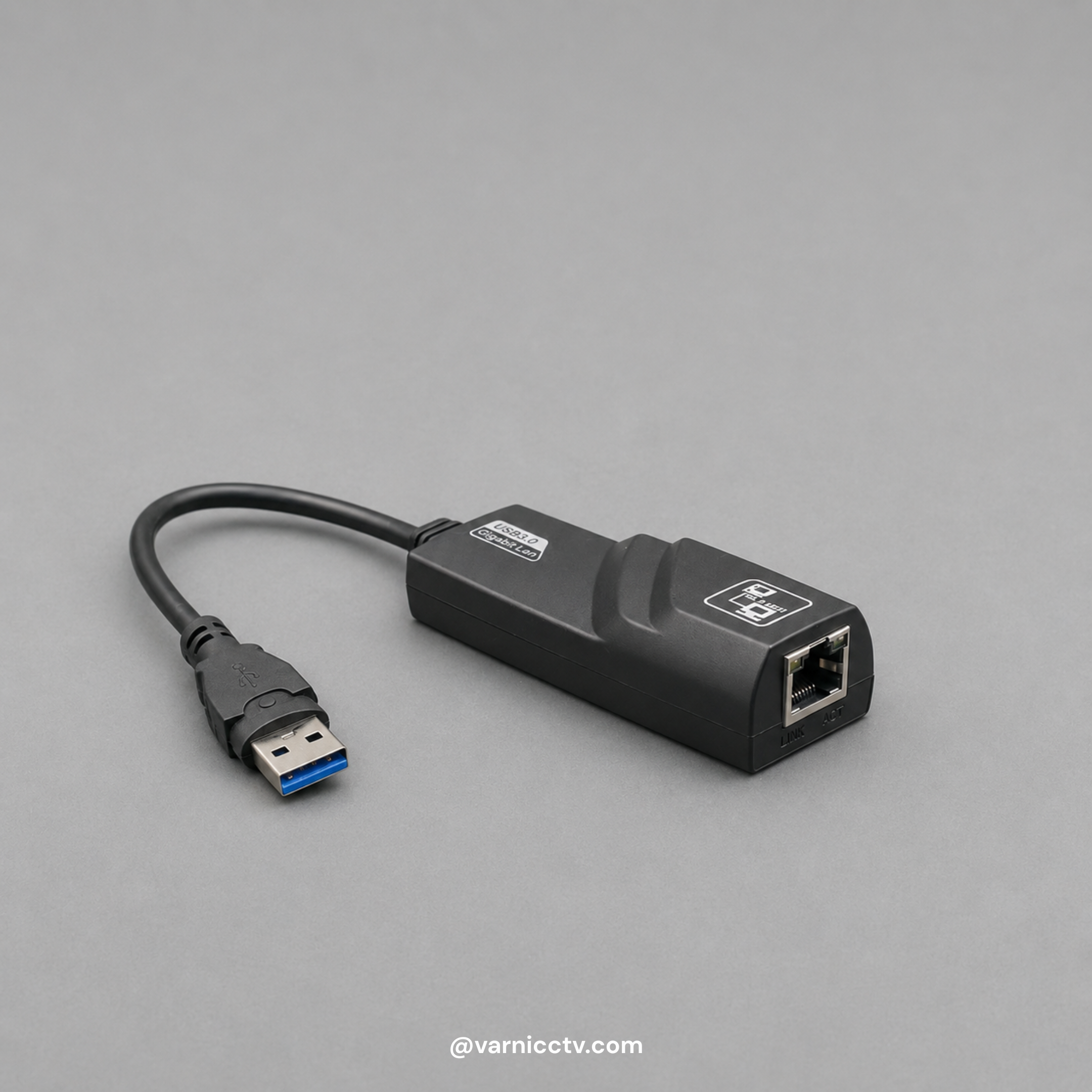 4 USB 3.0 to Gigabit Ethernet LAN Adapter RJ45 10/100/1000Mbps for Laptop Desktop CCTV DVR NVR - Image 1