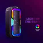 SoundPro 300 Wireless BT Party Speaker with Bluetooth, RGB Lights, USB Playback, FM Radio & Deep Bass Sound - Image 4