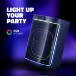 SoundPro 410 Wireless BT Party Speaker with Bluetooth, RGB Lights, USB Playback, FM Radio & Deep Bass Sound - Image 4