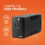 600VA UPS Power Backup System for Computer, CCTV, Router & Home Office Use - Image 3