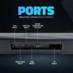 SoundHub 400 Wireless BT Soundbar with Wireless Subwoofer, Deep Bass, Bluetooth Connectivity & Premium Home Theater Audio System - Image 4