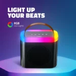 SoundMax 600 Wireless BT Speaker with Powerful Deep Bass, RGB LED Lights, Bluetooth Connectivity & Rechargeable Battery - Image 5