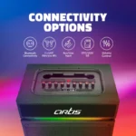 SoundMax 1501 Wireless BT Party Speaker with Bluetooth, USB, FM Radio, RGB Lights & Deep Bass - Image 4