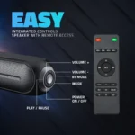 SoundHub 300 Wireless BT Soundbar with Wired Subwoofer, Deep Bass, Bluetooth Connectivity & Home Theater Audio - Image 4