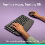Logitech Wave Keys & Lift Vertical Ergonomic Wireless Combo - Image 8